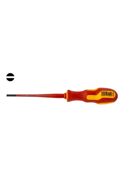 Narex 834004 Slim Serisi Elektrikçi İzoleli Düz Tornavida 3.5x100 Mm