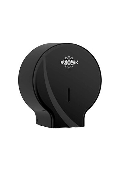 Rulopak Modern Mini Jumbo Tuv. Kağıdı Dispanseri Siyah Çok Renkli