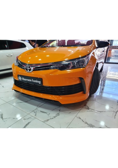 Toyota Corolla Uyumlu (2017...) Ön Tampon Eki ---fibersan Tuning