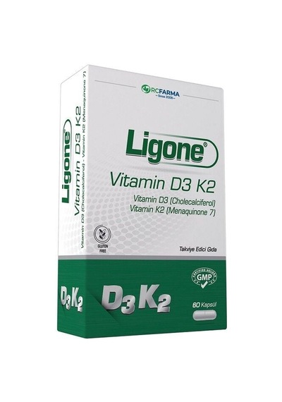 Ligone D3 K2 60 Kapsül