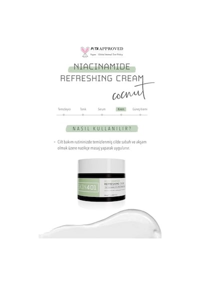Niacinakarın Bölgesi Canlandırıcı Ve Aydınlatıcı Krem 50ml