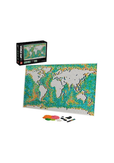 LEGO® Art 31203 Dünya Haritası 11695 Parça