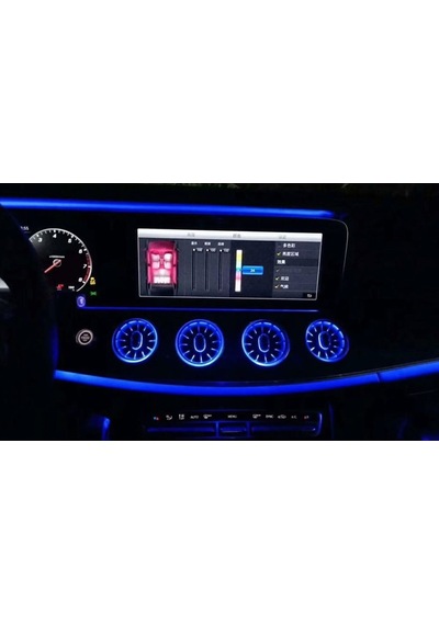 Mercedes E Seris 2016-2017 W213 3 Renk Ön Havalandırma Menfez Set (479574808)