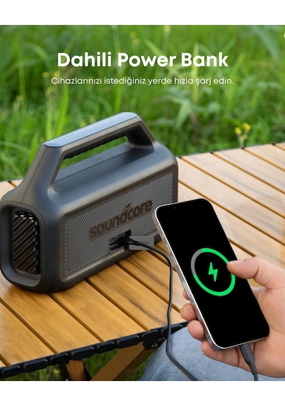 Boom 2 Se Hoparlörü, 30w, Bassup Teknolojisi, 18 Saat Çalma Süresi, Ipx7 Su Geçirmez, Ayarlanabilir Ekolayzır, Bluetooth 5.3, Usb-c, Siyah - A3148