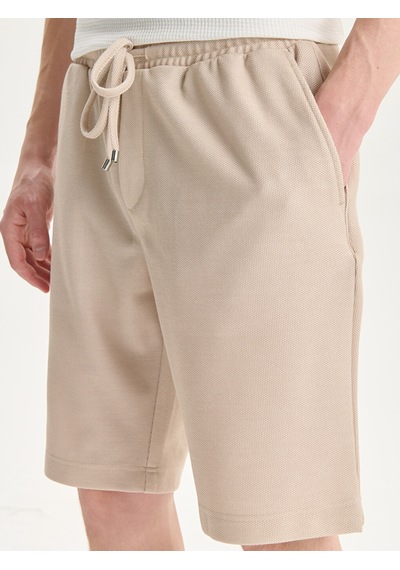 Lcw Vision Bej Slim Fit Erkek Şort