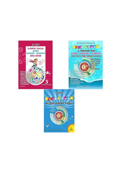 Altın Nokta Yayınevi 3. Sınıf Bilsem Seti 3 Kitap