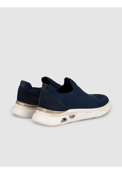 Cabani Yüksek Tabanlı Lacivert Erkek Sneaker