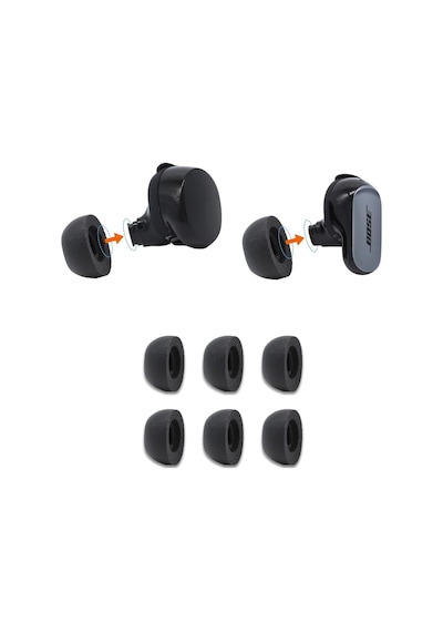 Bose Quietcomfort Iı Ve Ultra İçin Köpük Kulak Uçları, Üstün Konfor Sarsılmaz Uyum Küçük, 3 Çift