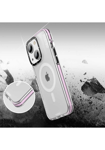 Youngkit Apple Uyumlu iPhone 14 Kılıf Magsafe Şarj Özellikli Youngkit Jane Sand Serisi Kapak ZORE-272340
