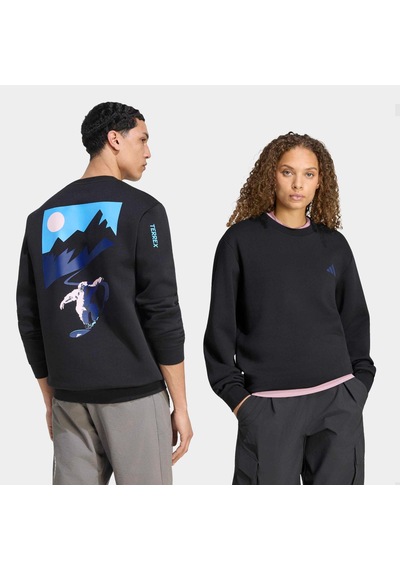 Adidas Terrex Snow Sport Siyah Sweatshirt Ks2510