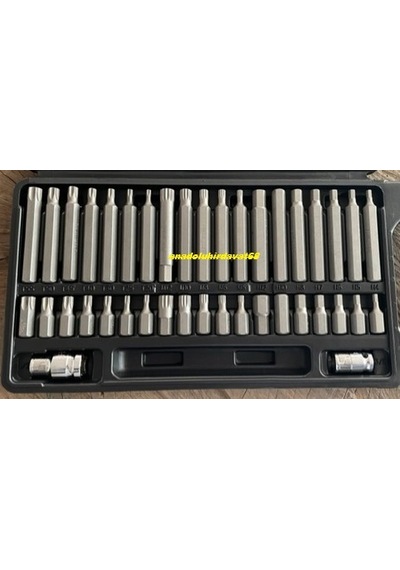 Gfb Crvs2 Çelik 40 Parça Tork Set Otomotiv Seti T55 Tork Seti 12 Alyan Seti