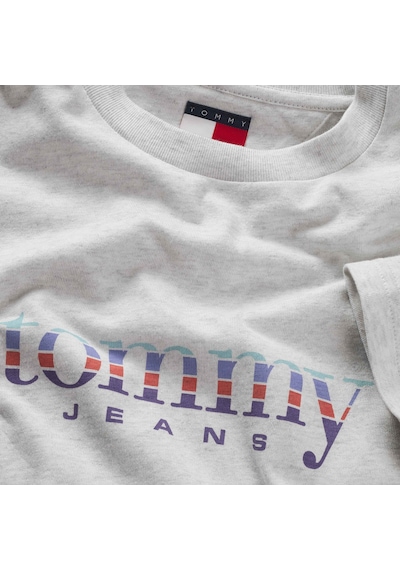 Tommy Hilfiger Erkek Logolu Pamuklu Bisiklet Yakalı Şık Görünüşlü Günlük Kullanıma Uygun Gri T-shirt Dm0dm22333 P08 Tommy Hilfiger Erkek Logolu Pamuklu Bisiklet Yakalı Şık Görünüşlü Günlük Kullanıma Uygun Gri T-shirt Dm0dm22333 P08