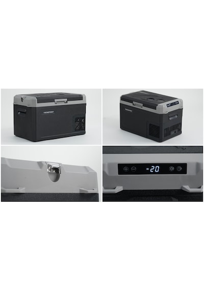 Tecnopoint 40 Litre 12v/24v Araç Buzdolabı Tek Kapak Ge40