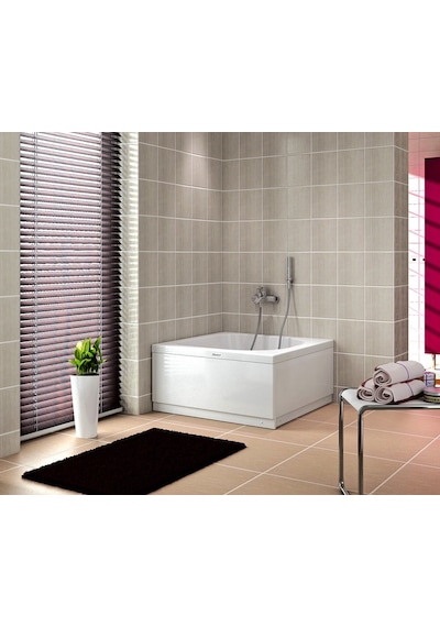 Shower 90X90 Mına Kare Mini Küvet