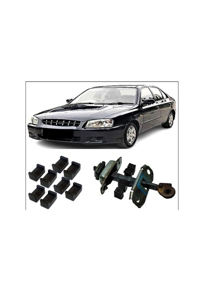 Hyundai Accent LC Kapı Gergisi Tamir Takozu 4 KAPI Seti (1995-201