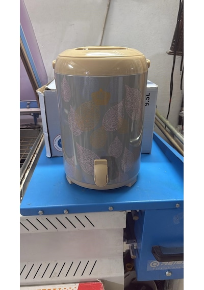 Khoshnaw 9,5lt Çelik Su Termosu Gri