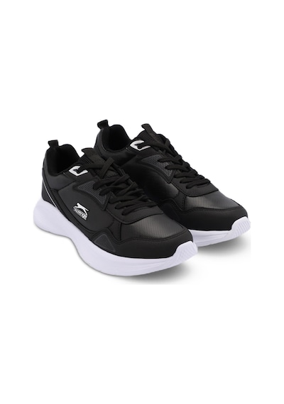 Slazenger Kayla Sneaker Erkek Ayakkabı Siyah / Beyaz Sa23re061-510 001