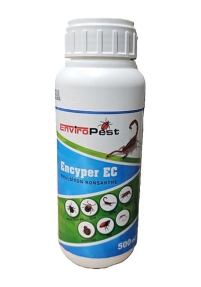 Enviro Pest Encyper Ec 500ml Kene, Pire, Akrep Ve Tahtakurusu İlacı