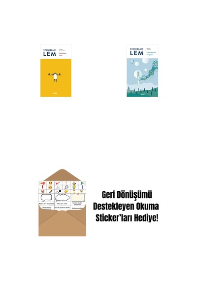 Sahibinin Sesi + Gelecekbilim Kongresi Sl7 + Okuma Sticker'ları