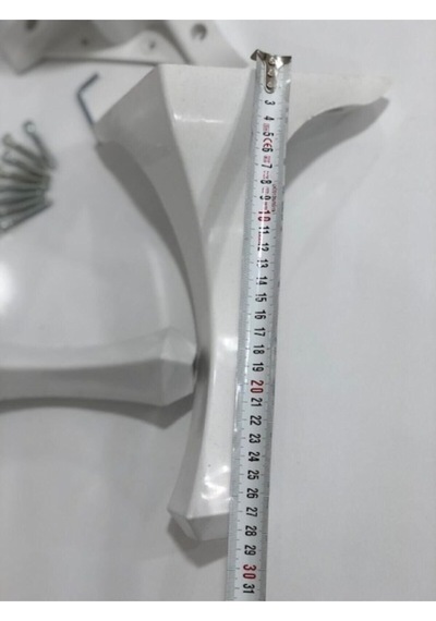 4'lü Lükens 28 Cm Dekoratif Sehpa Puf Komidin Ayağı - Masa Ayakları - 28 Cm Diğer