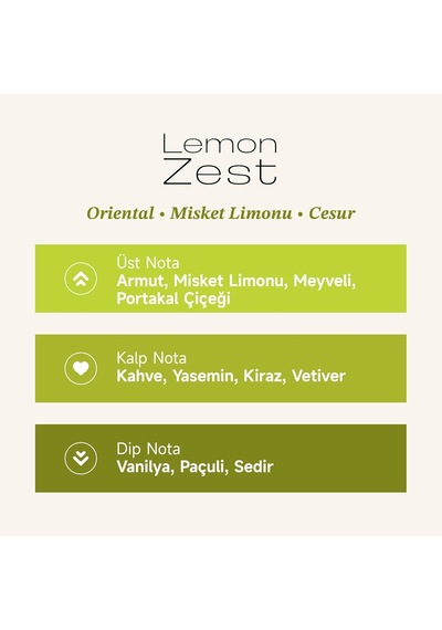 Mad Lemon Zest Kadın Parfüm Extrait De Parfum 50 Ml Kadın Armut,kahve Diğer