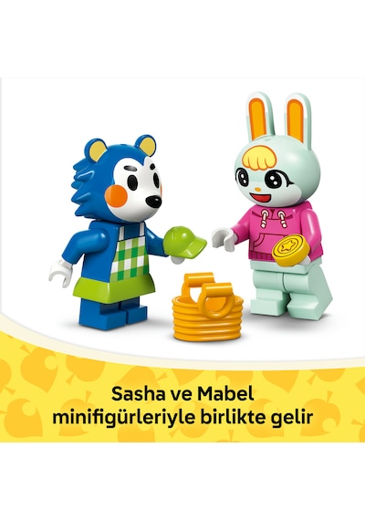 LEGO® Animal Crossing™ Able Sisters Giyim Mağazası 77055 - 6 Yaş ve Üzeri Çocuklar için Yaratıcı Oyuncak Yapım Seti (322 Parça)