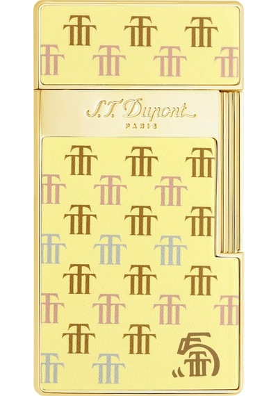 025077 St Dupont Biggy Trinidad Sarı Çakmak