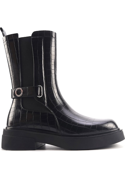Nine West Caterına1 4pr Siyah Kadın Chelsea Bot 000000000101701934 Siyah