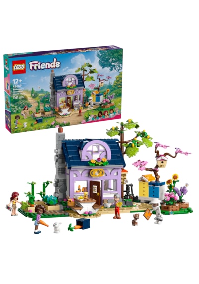LEGO® Friends Arıcıların Evi ve Çiçek Bahçesi 42669 - 12 Yaş ve Üzeri Gençler için Mini Bebek İçeren Yaratıcı Oyuncak Yapım Seti (1161P)