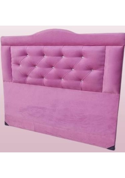 Bengi Ticaret Dk El Yapımı Tay Tüyü Kumaş Tek Kişilik Başlık Pembe 90