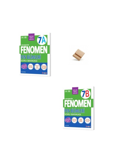 Fenomen 7. Sınıf Maarif Fen Bilimleri 7a Ve 7b Soru Bankası + Telefon Standı