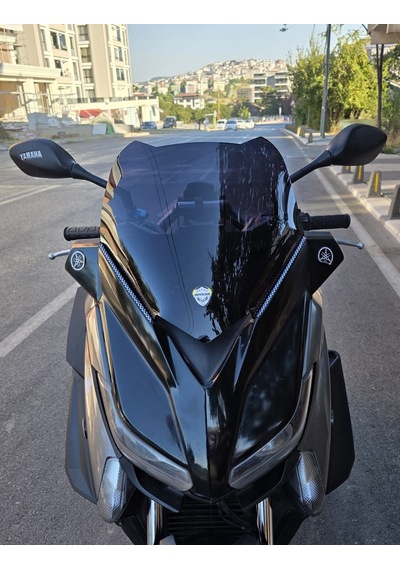 Motocam Yamaha Xmax Ön Cam 2014-2017 Model 36cm Siyah Renkli 4mm Sportif