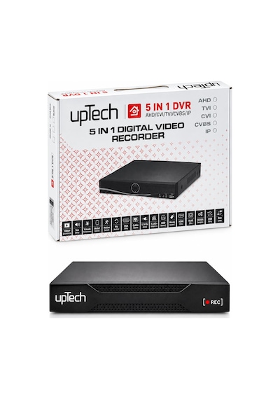 Uptech 2 Kameralı Güvenlik Kamera Seti 2mp 1080p Full Hd 6 Atom Led Gece Görüşlü 1 Tb Hdd 5525 70377366