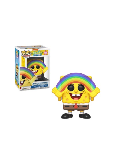 Funko 39552 Pop Vinyl Squarepants S3: Spongebob Rainbow Sammelb