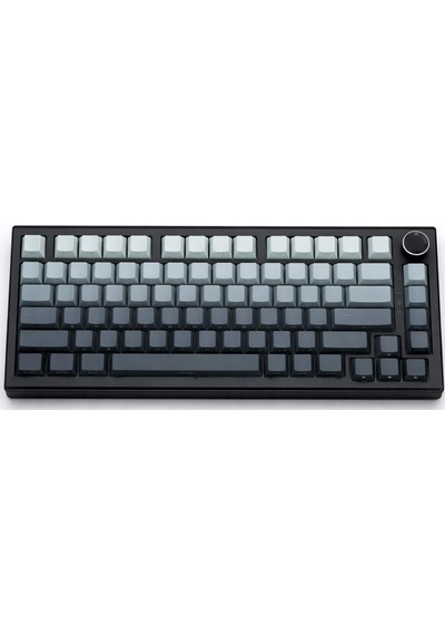 White Switch 75% Mekanik Klavye, Rgb Işıklandırma, Bluetooth & Kablolu Bağlantı, Düşük Profil Tuşlar, Alltan Ya