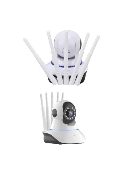 Led Aydınlatmalı 5 Antenli Motorlu 1080p Wifi Kamera Sensörlü 02258572