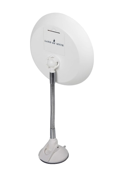 Land Of Myth Şerit Led Işıklı 10x Banyo Makyaj Tıraş Aynası Land Of Myth Şerit Led Işıklı 10x Banyo Makyaj Tıraş Aynası