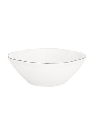 Madame Coco Perle 6 Kişilik 28 Parça Yemek Takımı - Beyaz/silver 8684427195024 Çok Renkli