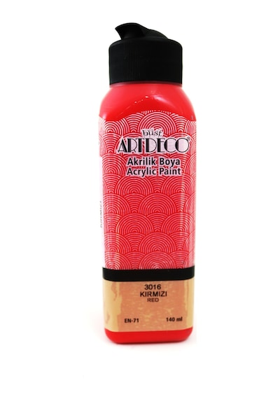 Artdeco Akrilik Boya 140 Ml. Kırmızı 070R-3016