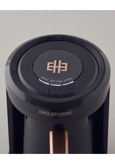 English Home Tkm 6011 Sütlü Türk Kahvesi Makinesi Siyah-bakır