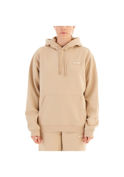Columbia Csc U Marble Canyon Heavyweight Fleece Unisex Kapüşonlu Sweatshirt-4558 Deve Tüyü