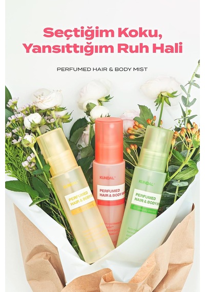 Uzun Süreli Nemlendirici Parfümlü Saç&vücut Misti Perfumed Hair & Body Mist Wedding Bouquet