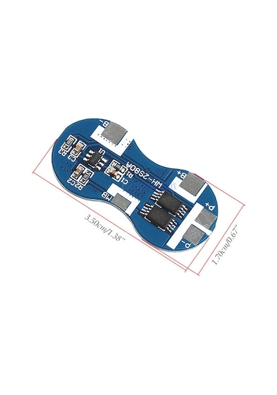 2S 7.4V 4A Bms 18650 Lityum Pil Li-İon Koruma Modülü