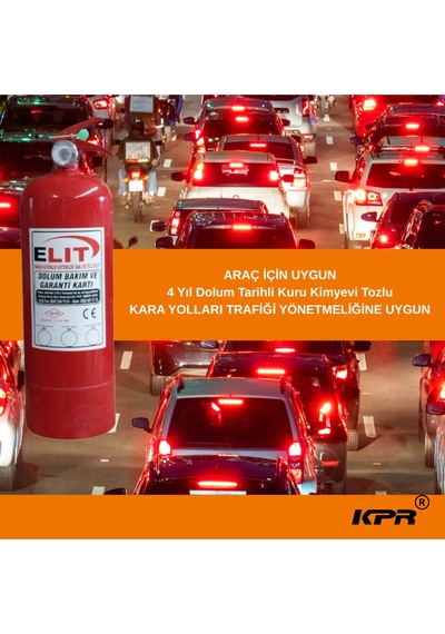 2 Kg Kuru Kimyevi Tozlu Yangın Söndürücü