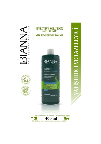 Tonik C Vitaminli Bambulu Ve Yeşil Çaylı Yüz Temizleme Toniği - 400ml Yüztemiz