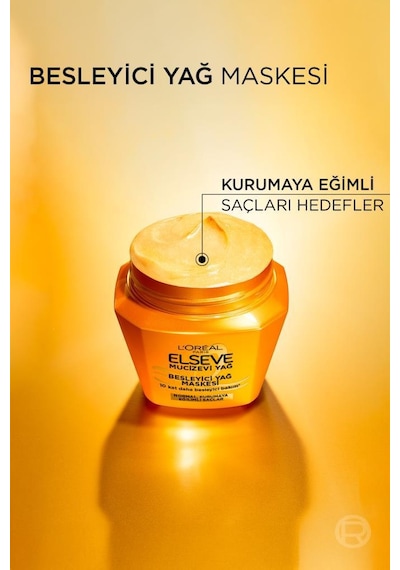 Mucizevi Yağ Besleyici Saç Bakım Maskesi 300ml 3600524246693-11198