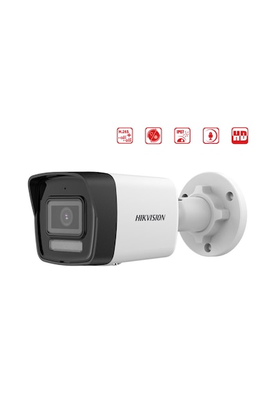 Hıkvısıon Ds-2cd1023g2-lıuf 2mp 2.8mm Akıllı Çift Işık Mic. Acusense Bullet Ip K