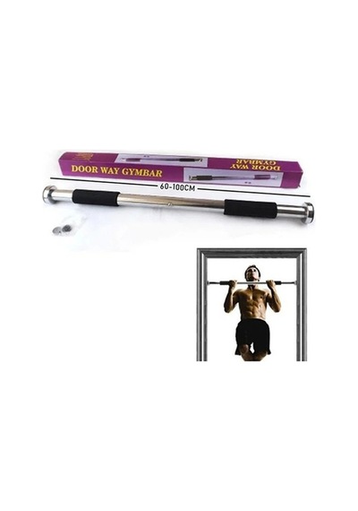 Kısa 62-100 CM Barfix Door Way Gym Bar Kapı 100 KG