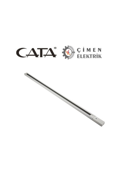 5 Adet Cata Ct 9710 1 Metre Monofaze Spot Rayı Beyaz Renk Diğer