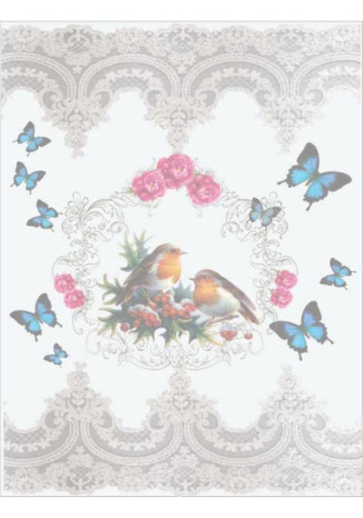 938k Artebella Soft Transfer  Koyu Zemin 23x34 cm